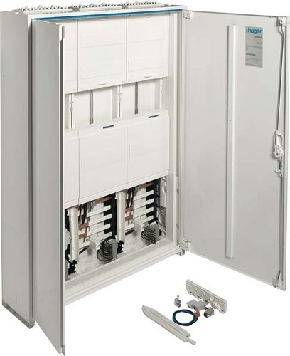 Hager Komplettschrank 2ZP/SG, univ.Z ZB332U22LS