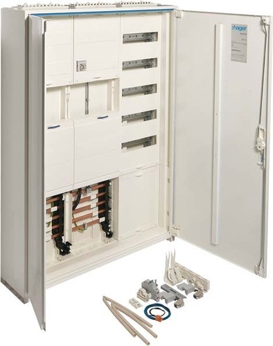 Hager Komplettschrank 2ZP/VF-5rh/APZ,uni.Z ZB335C25LS