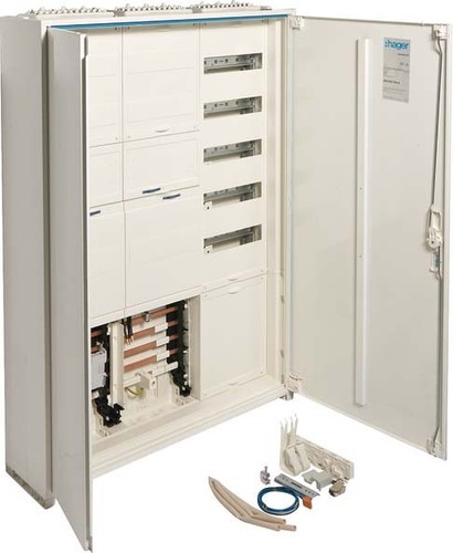 Hager Komplettschrank 2ZP/RES/VF-5rh/APZ ZB33SET25LS