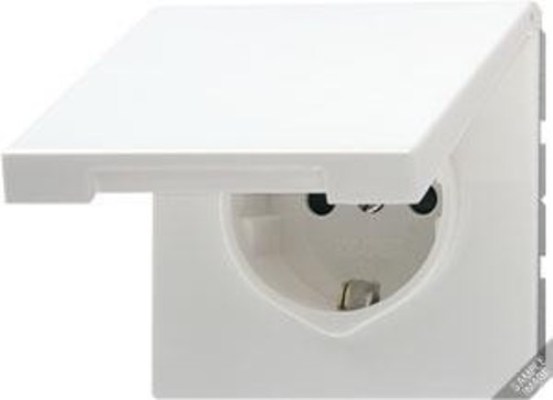 Jung SCHUKO-Steckdose 16A 250V Klappdeckel LS 1520 KL LG