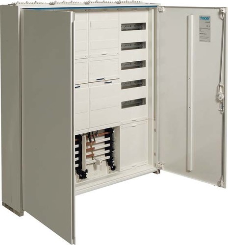 Hager Komplettschrank 2ZP/RES/SG/VF5rh/APZ ZB34SET25LS