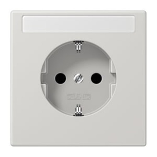 Jung SCHUKO-Steckdose 16A 250V mit Schriftfeld LS 1520 NA LG