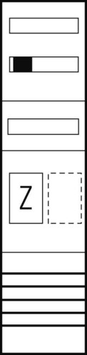 ABN Zählerplatz eHZ 1Z/R EZ17111