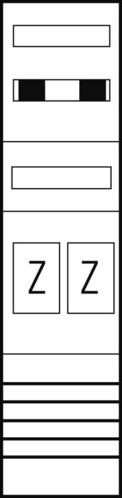 ABN Zählerplatz eHZ 2Z EZ17120