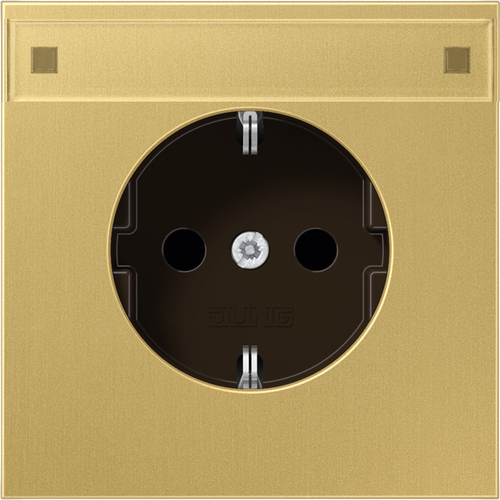 Jung SCHUKO-Steckdose 16A 250V mit Schriftfeld ME 1520 NA C Jung SCHUKO-Steckdose 16A 250V mit Schriftfeld ME 1520 NA C