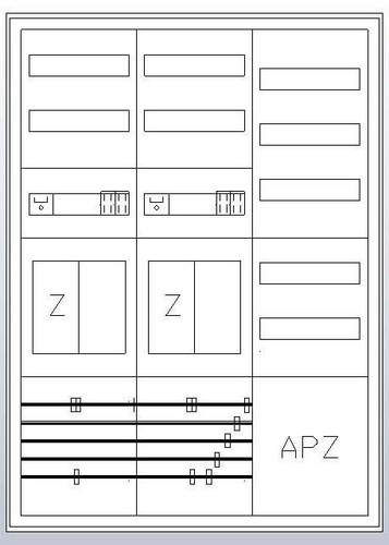 ABN Zählerschrank eHZ 2Z 2R 1V1APZ S37EA422