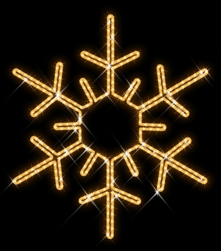 Scharnberger+Hasenbein Weihnachtsbeleuchtung SnowFlake 58924