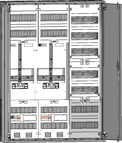 ABN Zählerschrank 3Pkt 2Z 1V 1APZ S37ZA120
