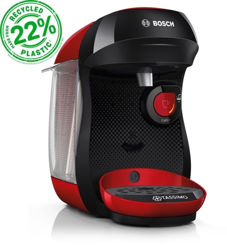 Bosch SDA Heißgetränkeautomat TassimoHappyfriendly TAS103E just red