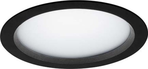 LTS Licht&Leuchten LED-Einbau-Downlight 2700K DALI schwarz VTFL-R102.827/DALISW