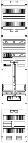 ABN Zählerplatz 3Pkt 1Z/4VTR ZV19110