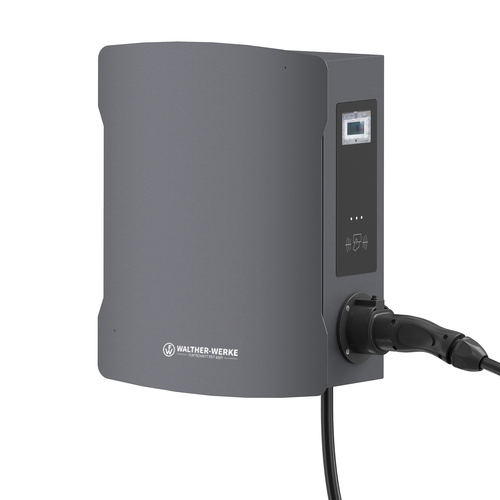 WaltherWerkeE-Mobil. Wallbox smartEVO uno con Ladekuppl.max.22kW 98601314