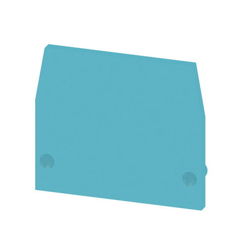 Weidmüller Abschlussplatte 22.5x1.5mm blau AP AKZ1.5 BL