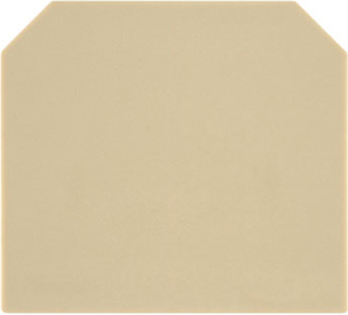 Weidmüller Abschlussplatte 138x3mm anthrazit AP PPT/35