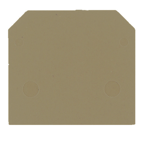 Weidmüller Abschlussplatte 40x1.5mm dunkelbeige AP SAK4-10 DB
