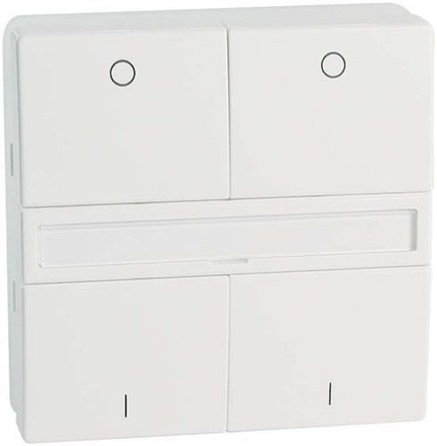 Peha Wandsender aluminium 4 Kanal D 95.455.70 FU-BLS