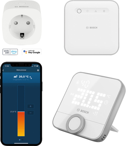Bosch Thermotechnik Einzelraumregelung Starterset 7739623521