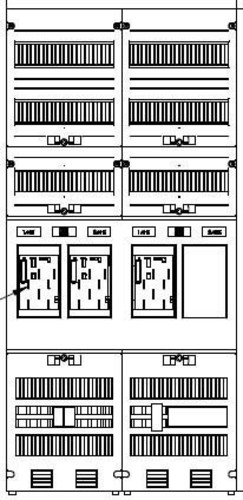 ABN Zählerplatz eHZ 3Z 1R mit HLAK EZ27331