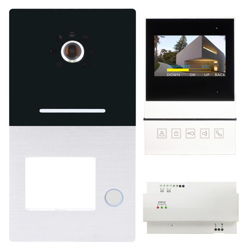 HHG Set mit AS AP 1-Fam. mit Monitor Basic Villa AP Set 1 B HHG Set mit AS AP 1-Fam. mit Monitor Basic Villa AP Set 1 B