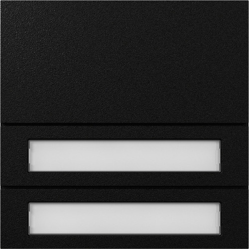 Gira Ruftastenmodul 2-fach schwarz 5532925