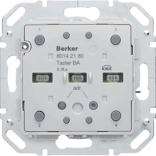 Berker Tastsensor-Modul 2-fach m.BCU KNX 80142180