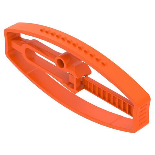 OBO Bettermann Vertr Mauernut-Klemmschelle Polypropylen orange MNK 01