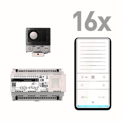 TCS Tür Control EB für 16 WE audio Pack ASI12000 ISW6031 PAIF160/006