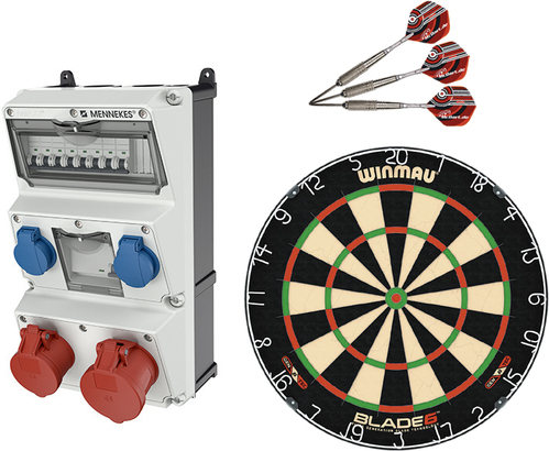 Mennekes Aktionspaket AMAXX + Dartscheibe 12154