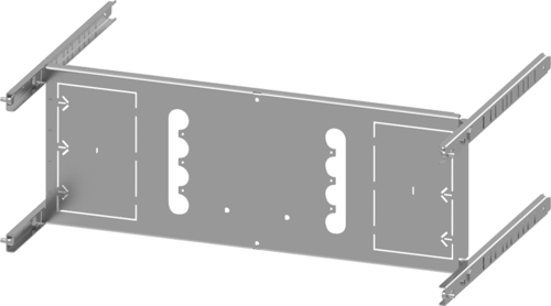 Siemens Dig.Industr. SIVACON S4 Montageplatte 3VA12 (250A), 4-pol 8PQ6000-8BA06