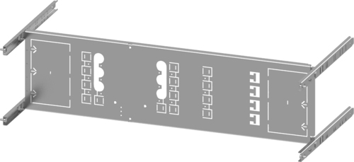 Siemens Dig.Industr. SIVACON S4 Montageplatte 3VA20 (100A), 3-pol 8PQ6000-8BA10