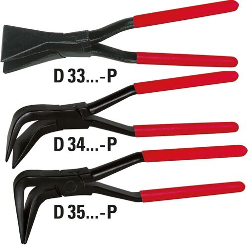 BESSEY Falzzange 90 Grd gebogen PVC Griffe D351-60-P