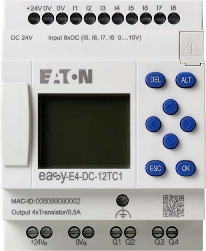 Eaton Steuerrelais 24VDC EASY-E4-DC-12TC1