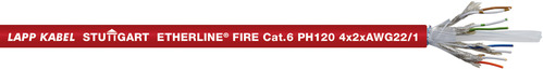 Lapp Kabel&Leitung ETHERLINE FIRE Cat.6 PH 120 4x2x22/1 AWG 2170913/500 Lapp Kabel&Leitung ETHERLINE FIRE Cat.6 PH 120 4x2x22/1 AWG 2170913/500