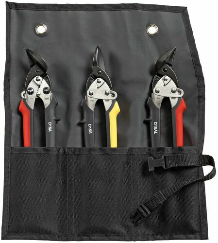BESSEY Idealscheren-Set Rolltasche DSET15