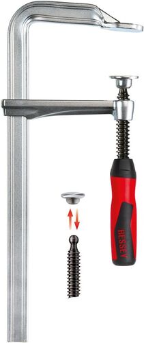 BESSEY Ganzstahl-Schraubzwinge GZ100-12-2K BESSEY Ganzstahl-Schraubzwinge GZ100-12-2K
