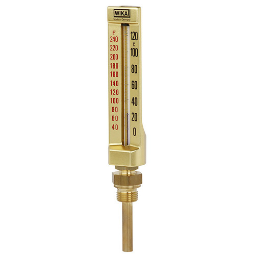 Wika Wiegand MaschGlasthermG3210 150x36 G1/2B 0..120°C 100mm 3202119