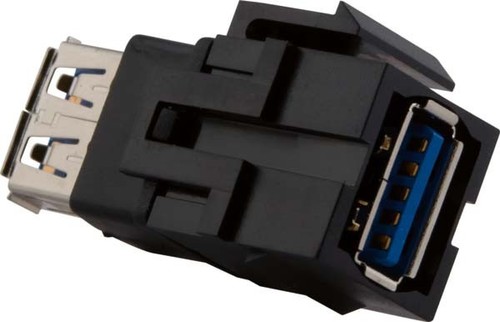 Elso USB-Keystone USB 3.0 schwarz MTN4582-0001