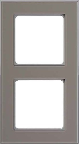 Peha Rahmen 2-fach Glaseffekt stein-alu D 20.672.242.702