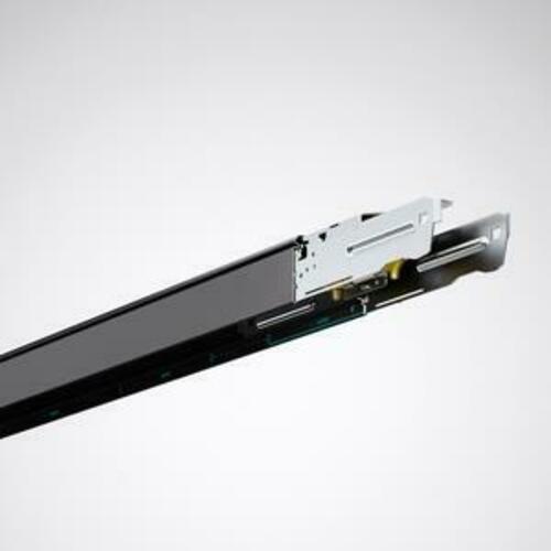 Trilux Tragprofil schwarz 078 L37 U 05