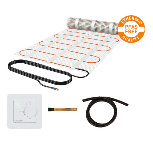 Etherma Netzheizmattenset 1.0qm, 150W, 230V SETeFLOORPROS150200