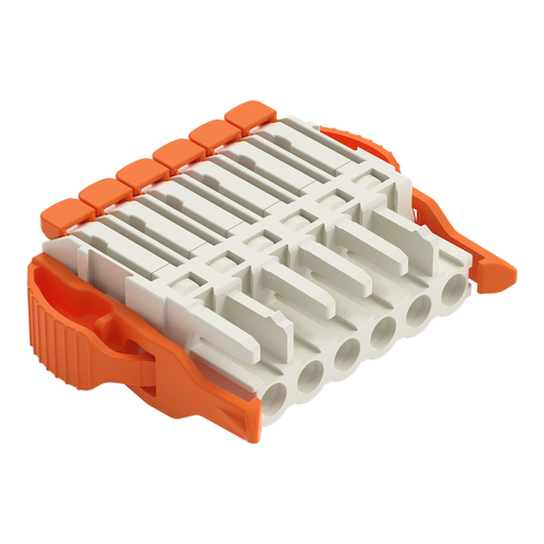 WAGO GmbH & Co. KG Federleiste 1-Leiter Hebel Push-in Cage Clamp 2721-1102/037-000