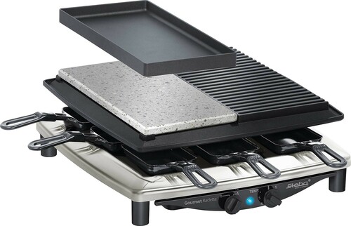 Steba Gourmet-Raclette Selection RC 4 plus deluxe chr
