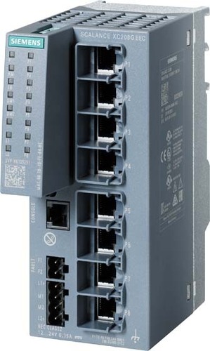 Siemens Dig.Industr. SCALANCE XC208 G EEC 6GK5208-0GA00-2FC2