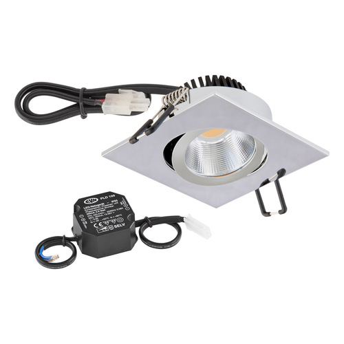 EVN Lichttechnik P-LED Deckeneinbauleuchte 4000K 230V quad.chr PC24N61140 EVN Lichttechnik P-LED Deckeneinbauleuchte 4000K 230V quad.chr PC24N61140