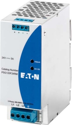 Eaton Stromversorgungsgerät 400-500VAC/24VDC,5A PSG120F24RM