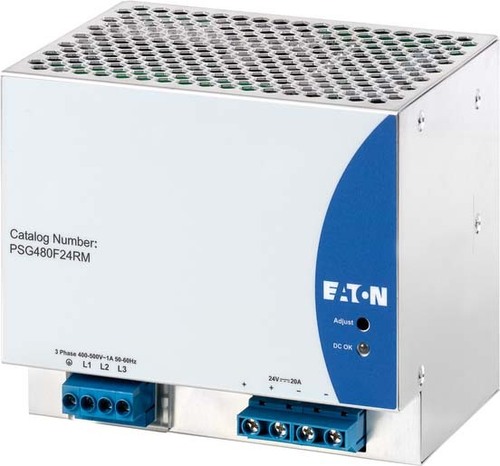 Eaton Stromversorgungsgerät 400-500VAC/24VDC,20A PSG480F24RM
