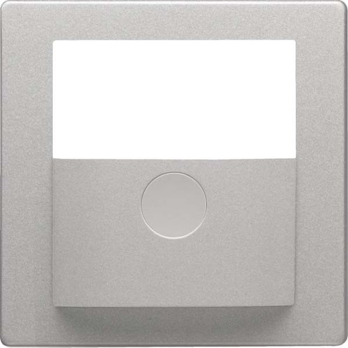 Berker Abdeckung KNX aluminium samt 80960421