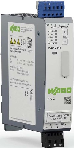 WAGO GmbH & Co. KG Stromversorgung PRO 2 1-ph DC24V 5A 2787-2144