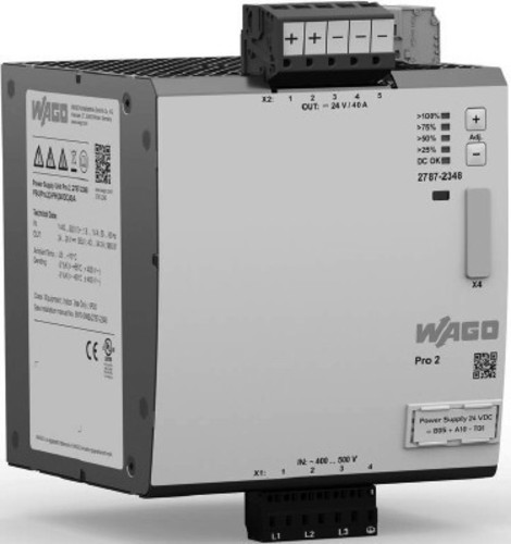 WAGO GmbH & Co. KG Stromversorgung PRO 2 3-ph DC24V 40A 2787-2348