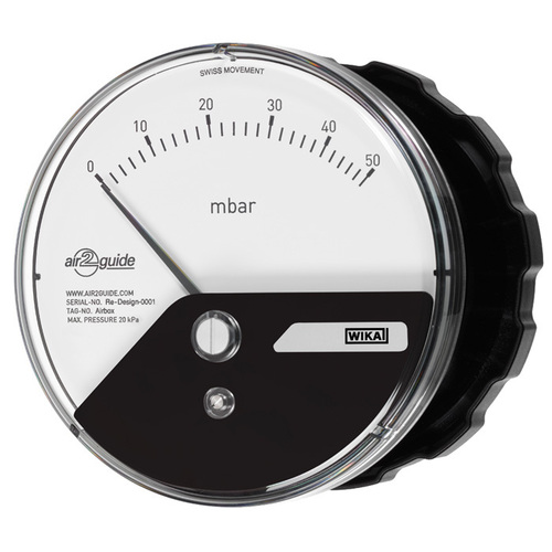 Wika Wiegand Diffdruckmessg. A2G-10 0 Pa...6000 Pa 40195406